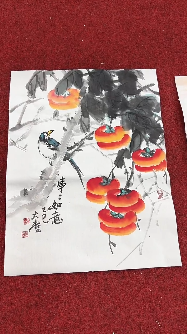 国画李火庆/国画/画心