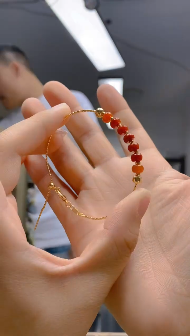 【闪购商品】翡翠耳饰合金0101翡翠手链