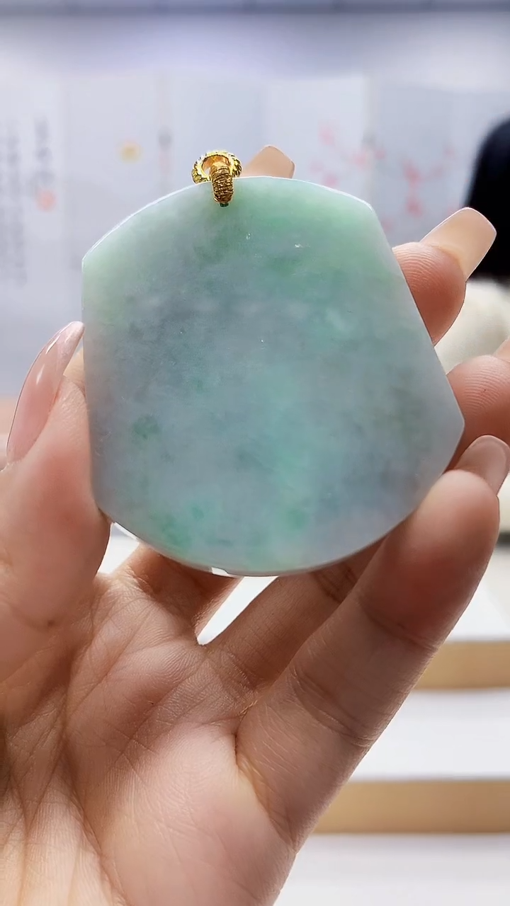 未镶嵌定制翡翠3495ty-毛货挂件6