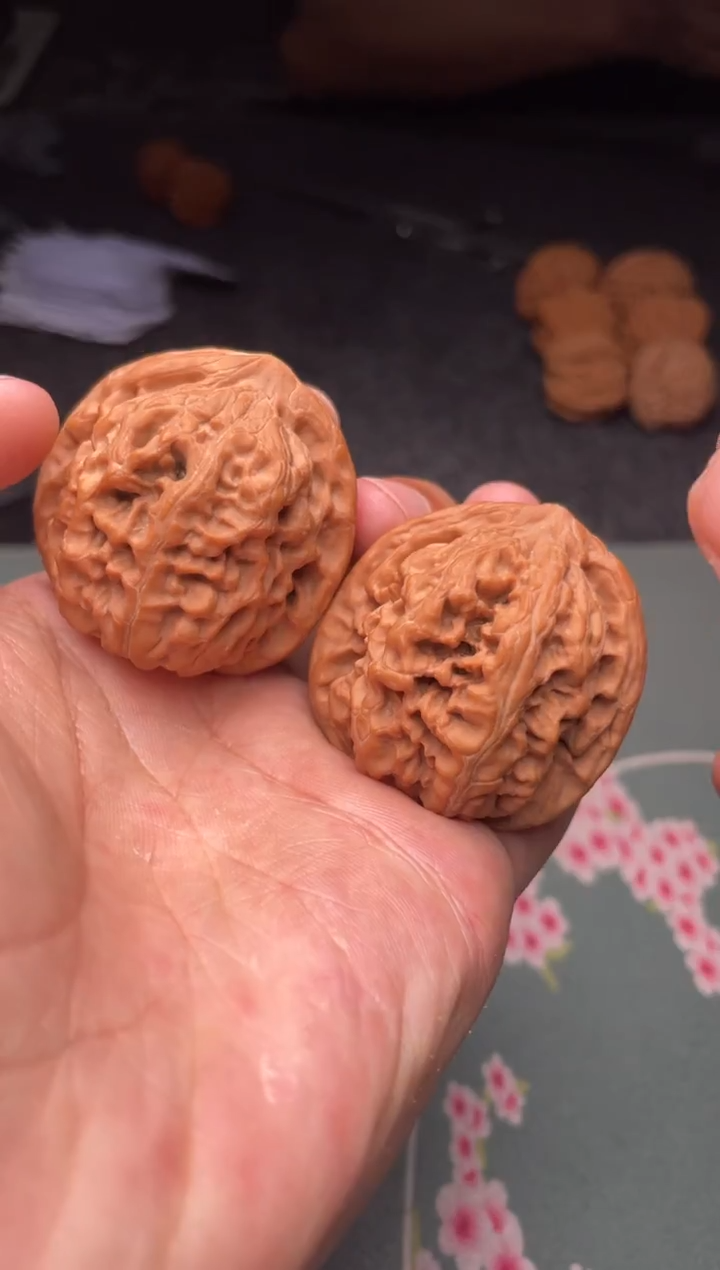 把件文玩核桃a82  凤凰台    41尺