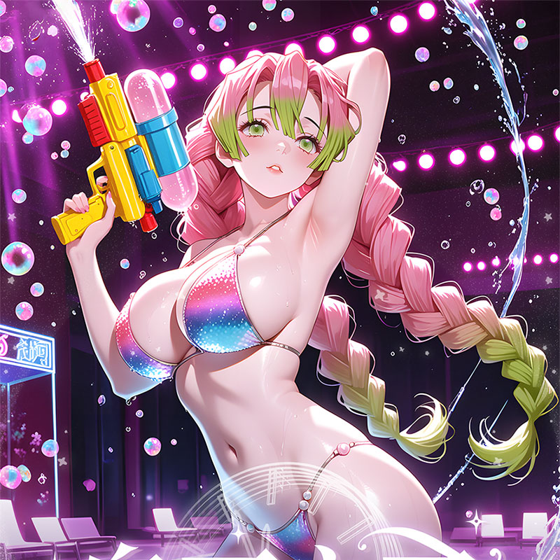 【小朵11.9/包】泡沫文创【鬼灭之刃】 亚克力色纸