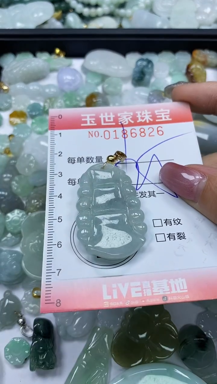 【闪购商品】翡翠颈饰未镶嵌闪购0186826