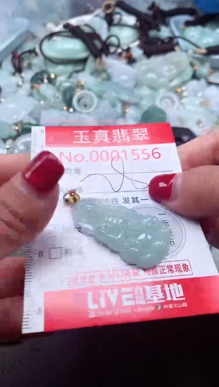 颈饰未镶嵌翡翠1556