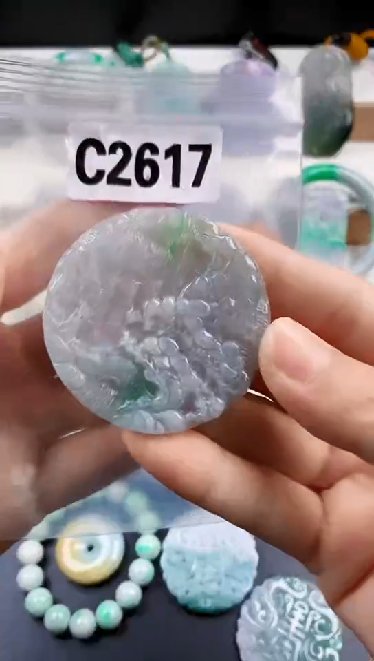 颈饰未镶嵌翡翠天然翡翠吊坠挂件