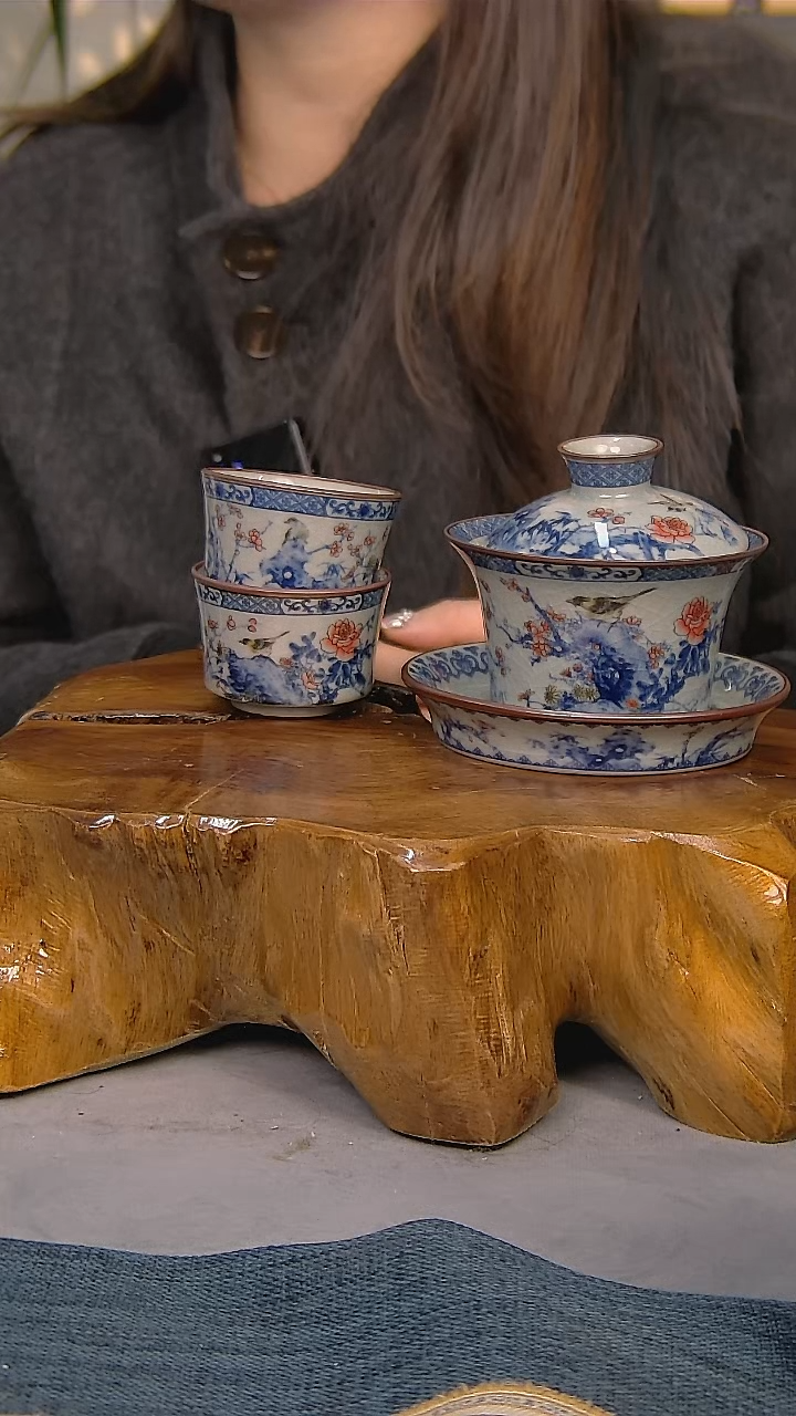 【闪购商品】简装家用款3件套 陶瓷家用茶具系列