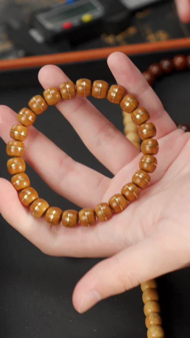 【闪购商品】紫金鼠手串紫金鼠实心一线天9.8