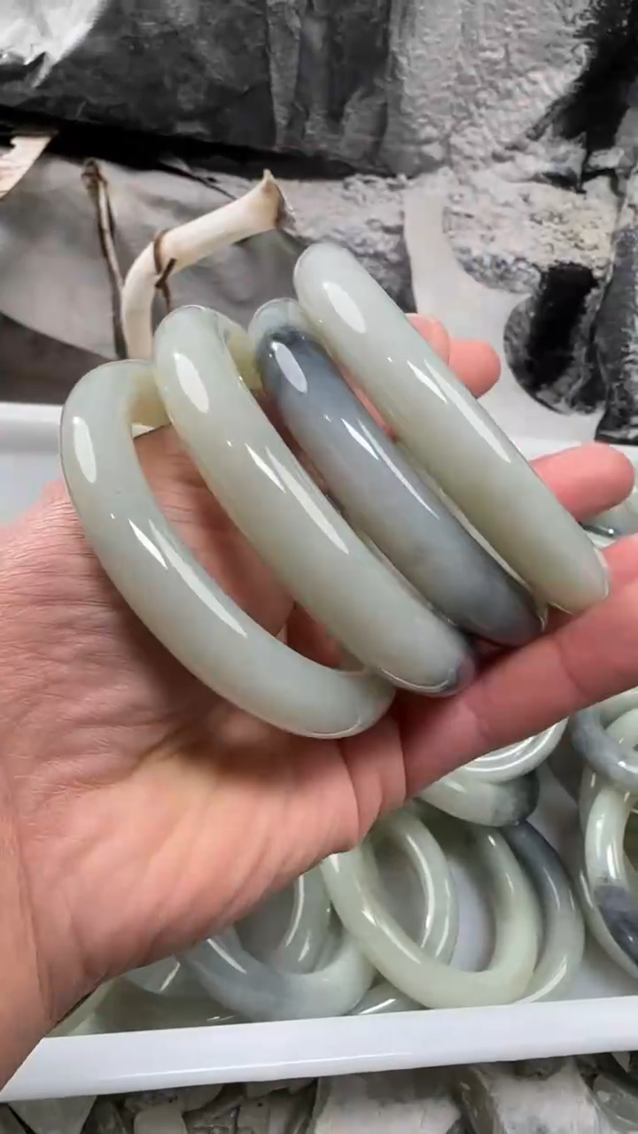 颈饰未镶嵌和田玉手镯多样性拍一发一件50  64