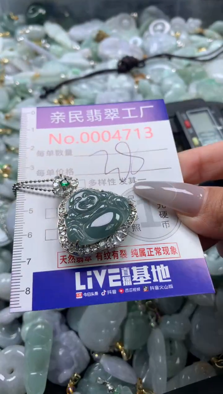 颈饰未镶嵌翡翠4713