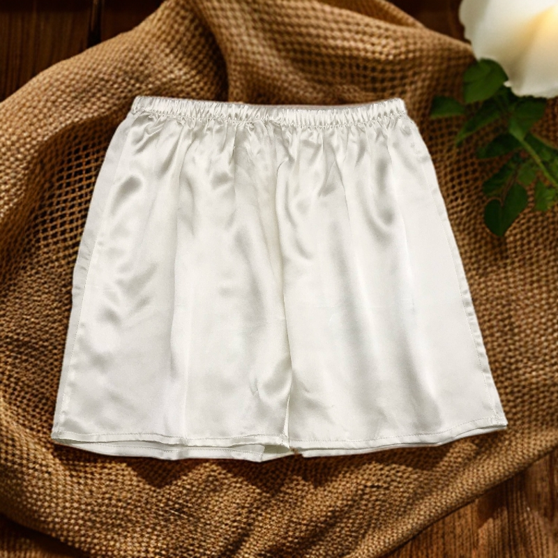 【字母C链接】 孤品桑蚕丝五分裤居家裤春夏季外穿舒适亲肤透气休闲