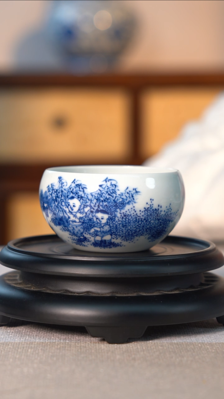 【闪购商品】青花童子杯杯杯杯杯