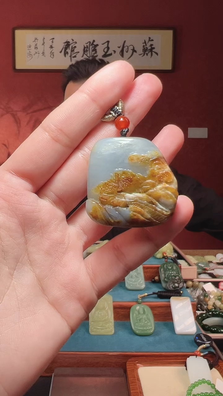 吊坠(不含链)未镶嵌和田玉17