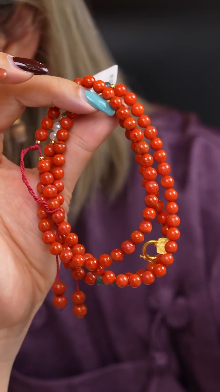 南红玛瑙未镶嵌颈饰南红链