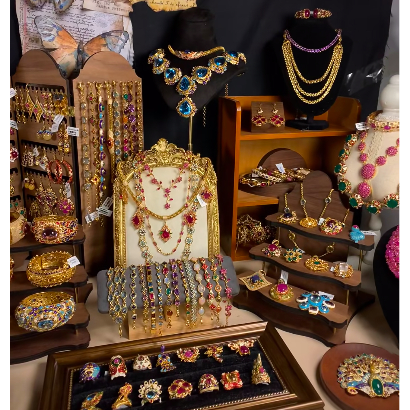 1号【视频同款】原创定制发夹饰品多款可选/发编码给主播