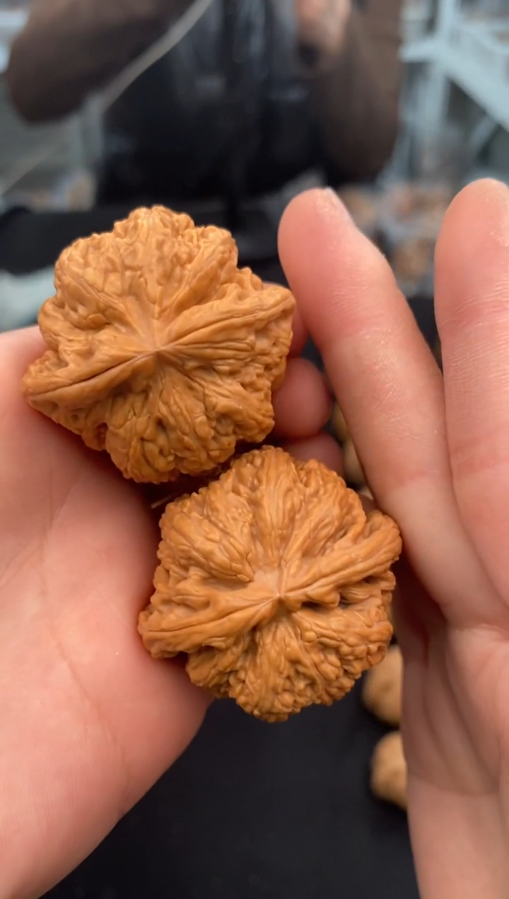 【闪购商品】文玩核桃把件肉球筋40-u815