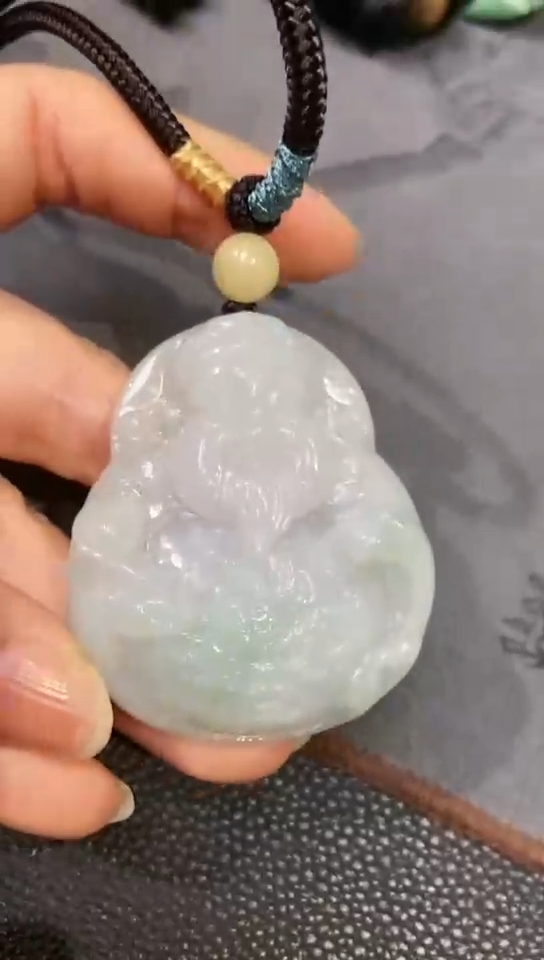 颈饰未镶嵌翡翠沫*翡翠