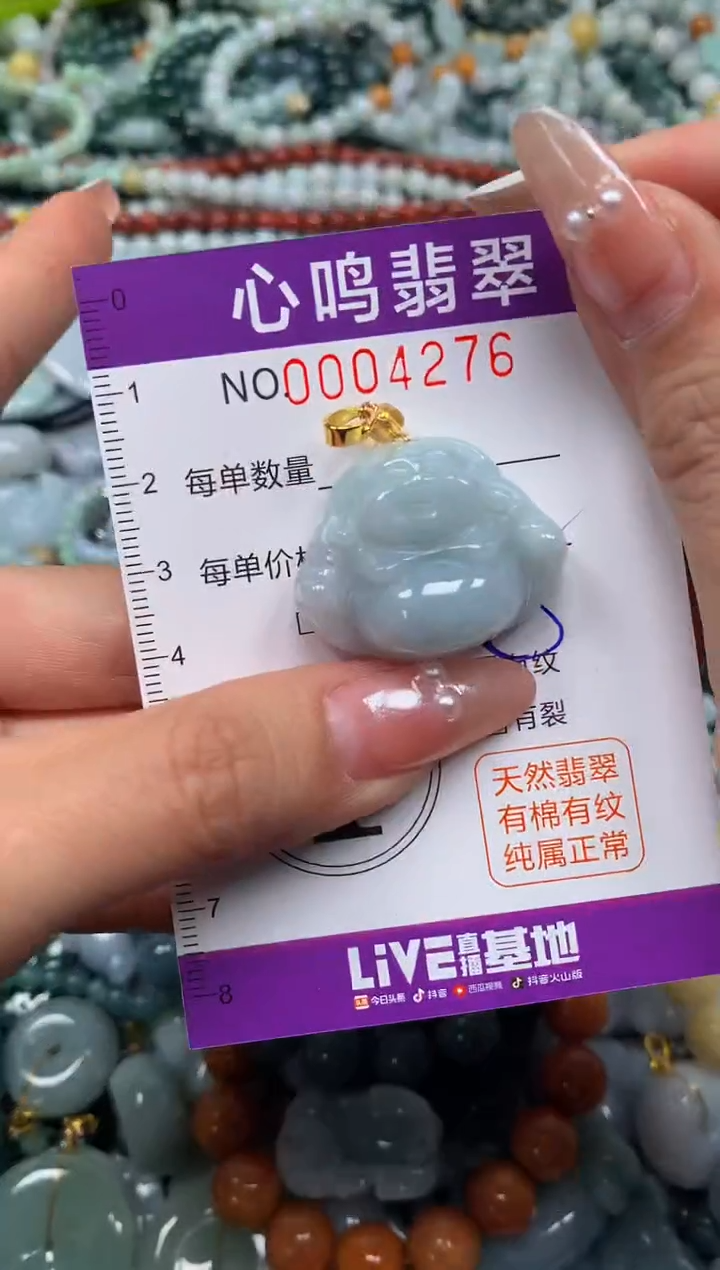颈饰未镶嵌翡翠闪购004276