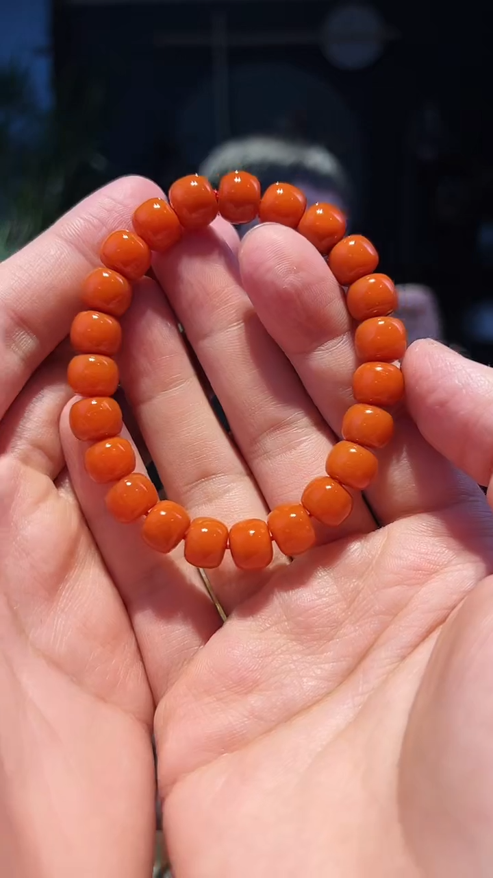 【闪购商品】南红玛瑙手串未镶嵌10+单圈
