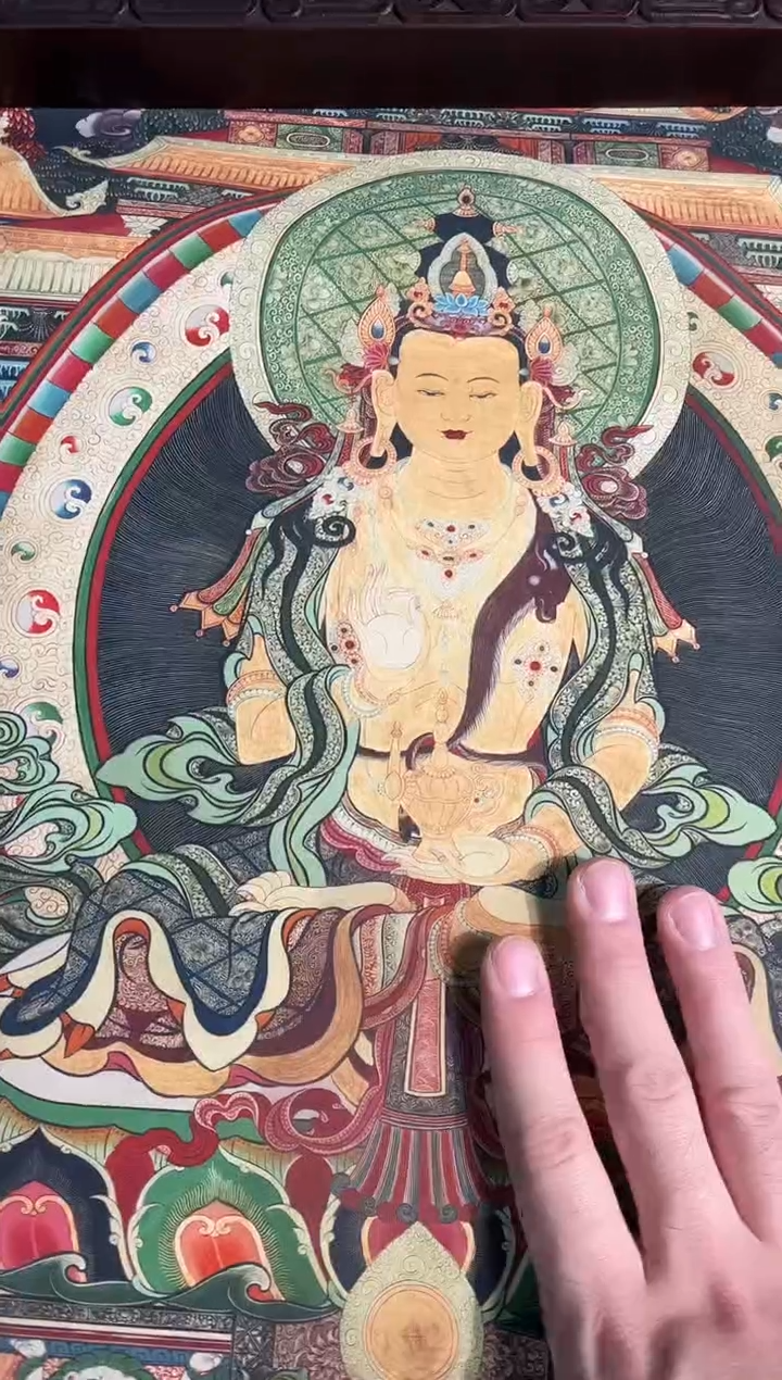 卷轴画天天的唐卡tk160