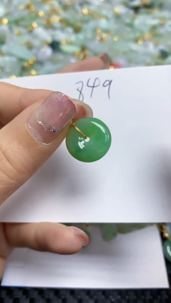 【闪购商品】翡翠颈饰合金   天然A货翡翠