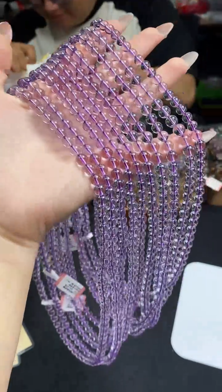 水晶手串未镶嵌手串多样性发其一