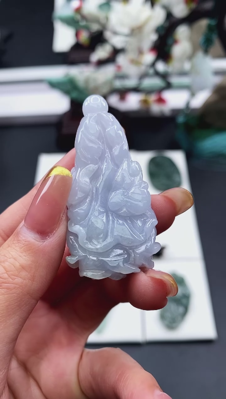 【闪购商品】翡翠颈饰未镶嵌天然缅甸A货翡翠