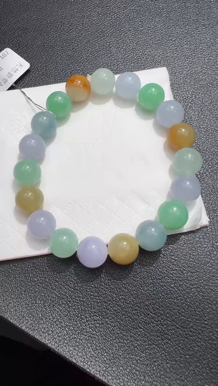 【闪购商品】翡翠颈饰未镶嵌（成品三天鉴赏期）手串10mm