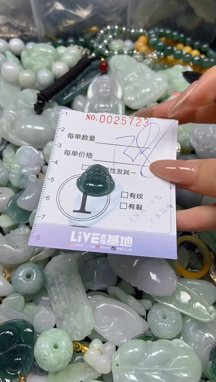 【闪购商品】翡翠颈饰未镶嵌闪购0025723