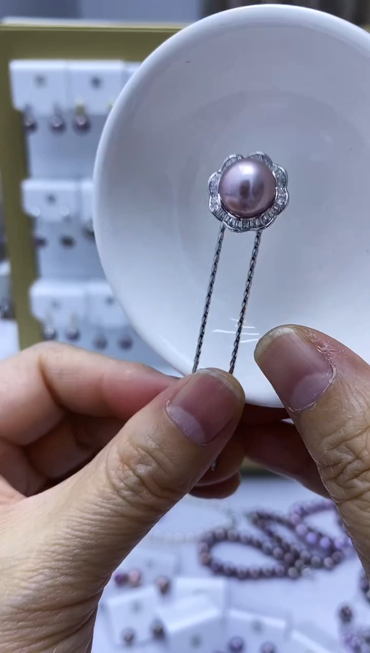 未镶嵌发簪淡水珍珠59.9发簪