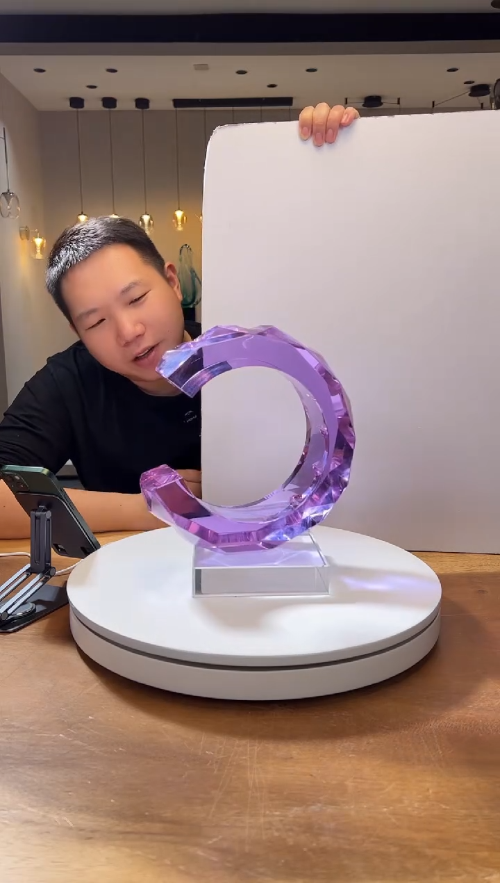 【闪购商品】茶宠巴比特美学 光影之环 金色开口