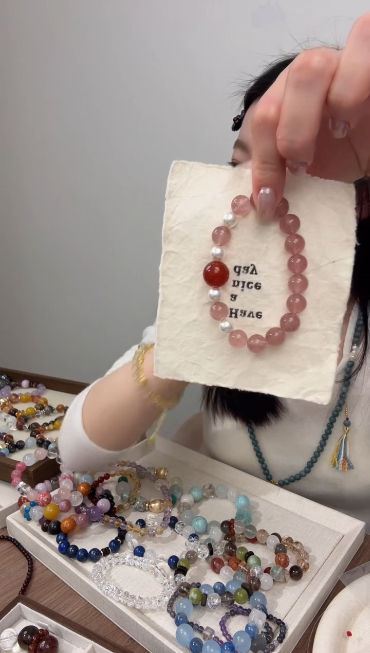 未镶嵌手串水晶25