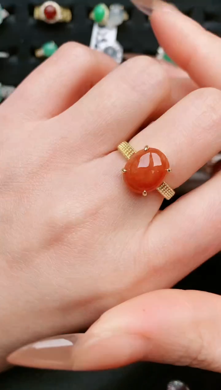 【闪购商品】翡翠戒指银S925镶嵌....