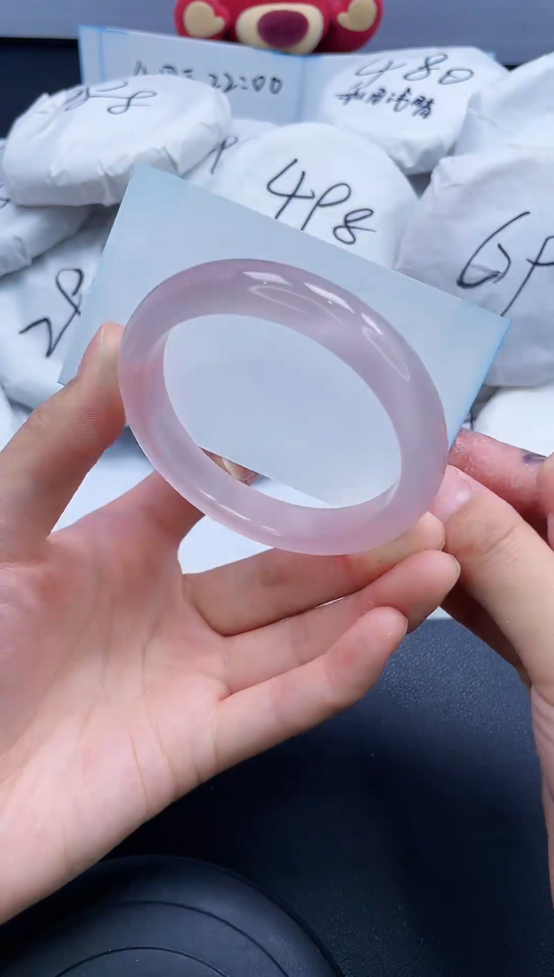 【闪购商品】石英质玉手镯未镶嵌148/56