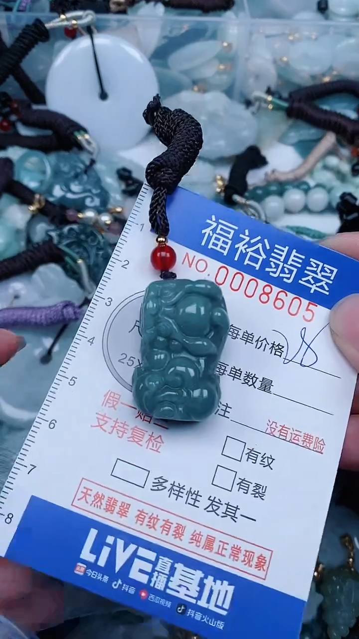 【闪购商品】翡翠颈饰未镶嵌...0008605