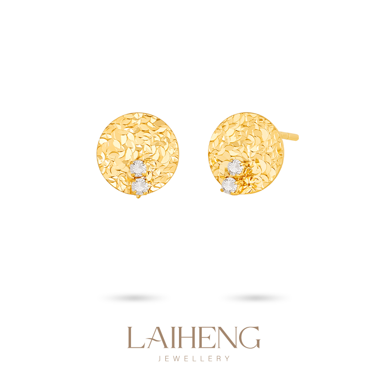 【爆闪小甜饼】18K金 耳饰  243338