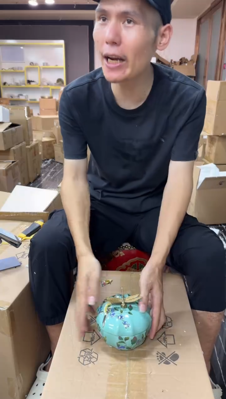 黄铜黛姿家居装饰品摆件  
