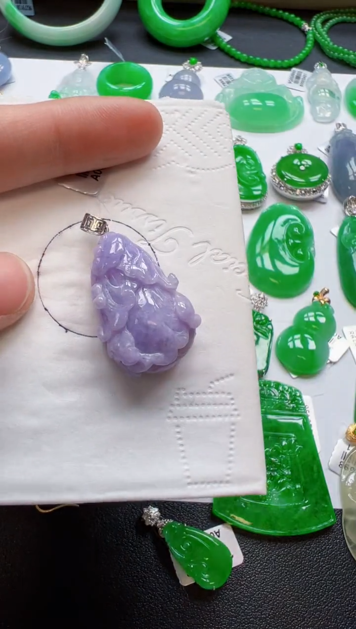 【闪购商品】定制翡翠18K金镶嵌880元