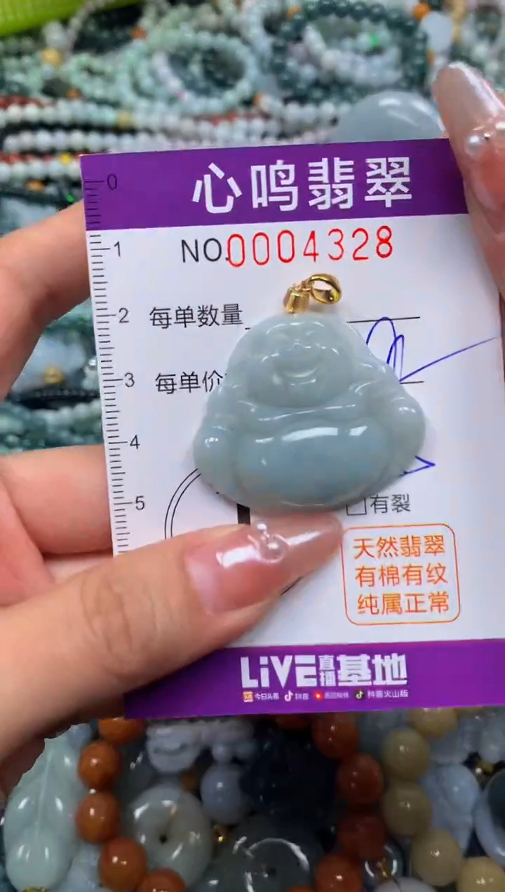 颈饰未镶嵌翡翠闪购004328