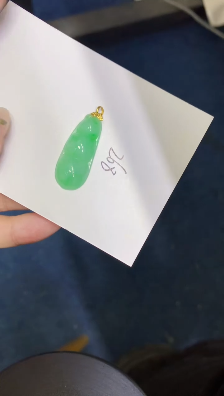 【闪购商品】翡翠颈饰18K金镶嵌00000000000