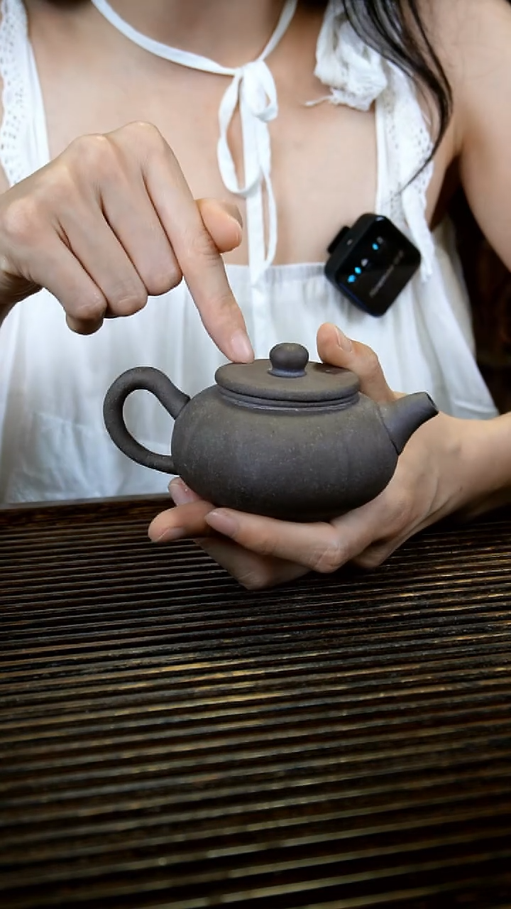 【原矿老岩泥】黑金沙 小南瓜壶