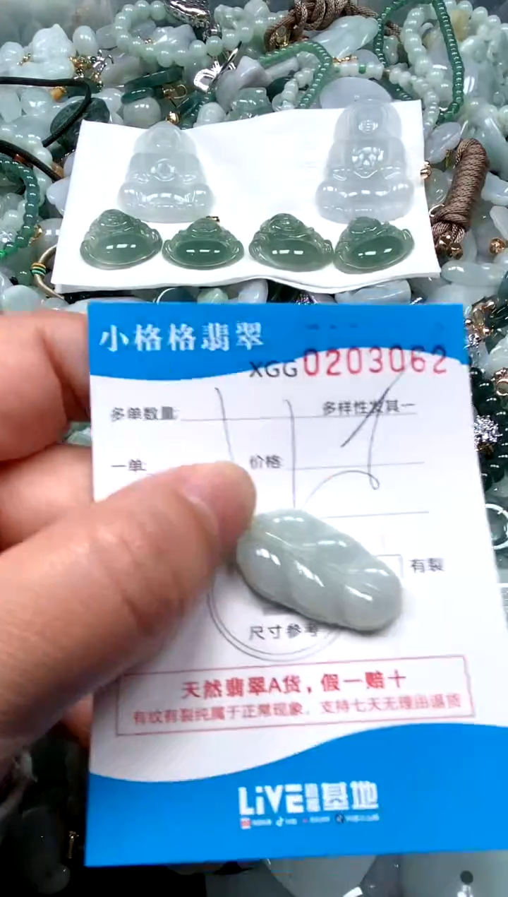 【闪购商品】翡翠颈饰未镶嵌闪购商品0203062