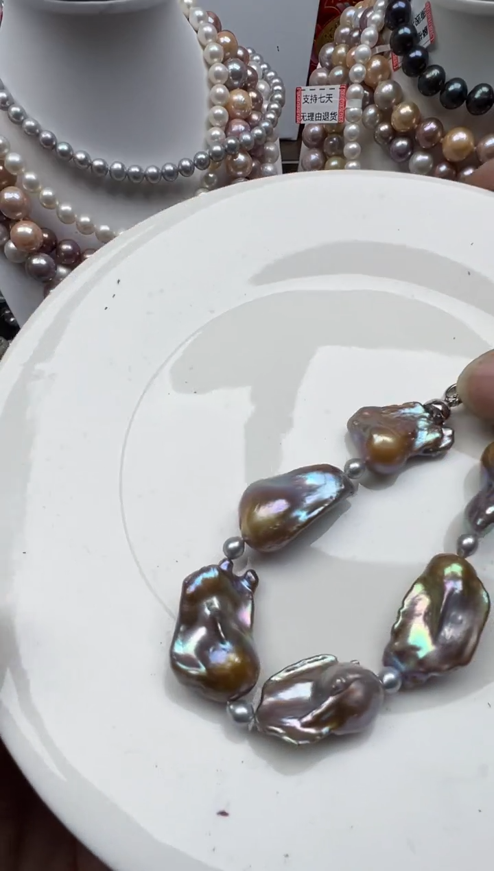 【闪购商品】淡水珍珠颈饰未镶嵌1