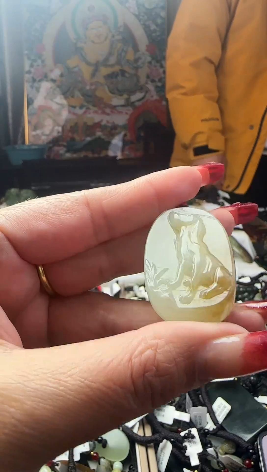 颈饰未镶嵌和田玉048