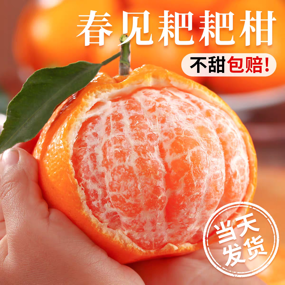 四川春见耙耙柑旗舰店8斤粑粑柑杷杷丑桔橘子应当季新鲜水果整箱