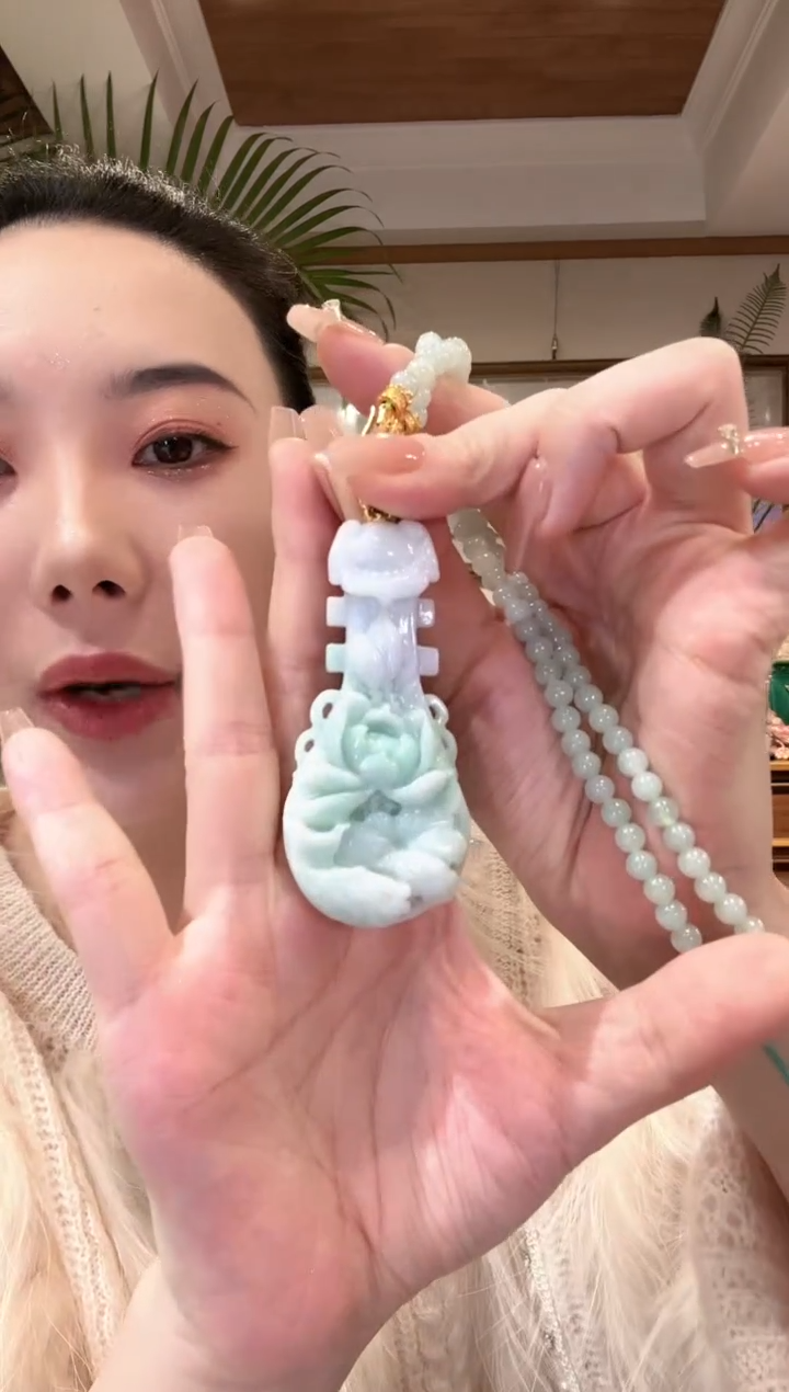 【闪购商品】翡翠颈饰未镶嵌国风