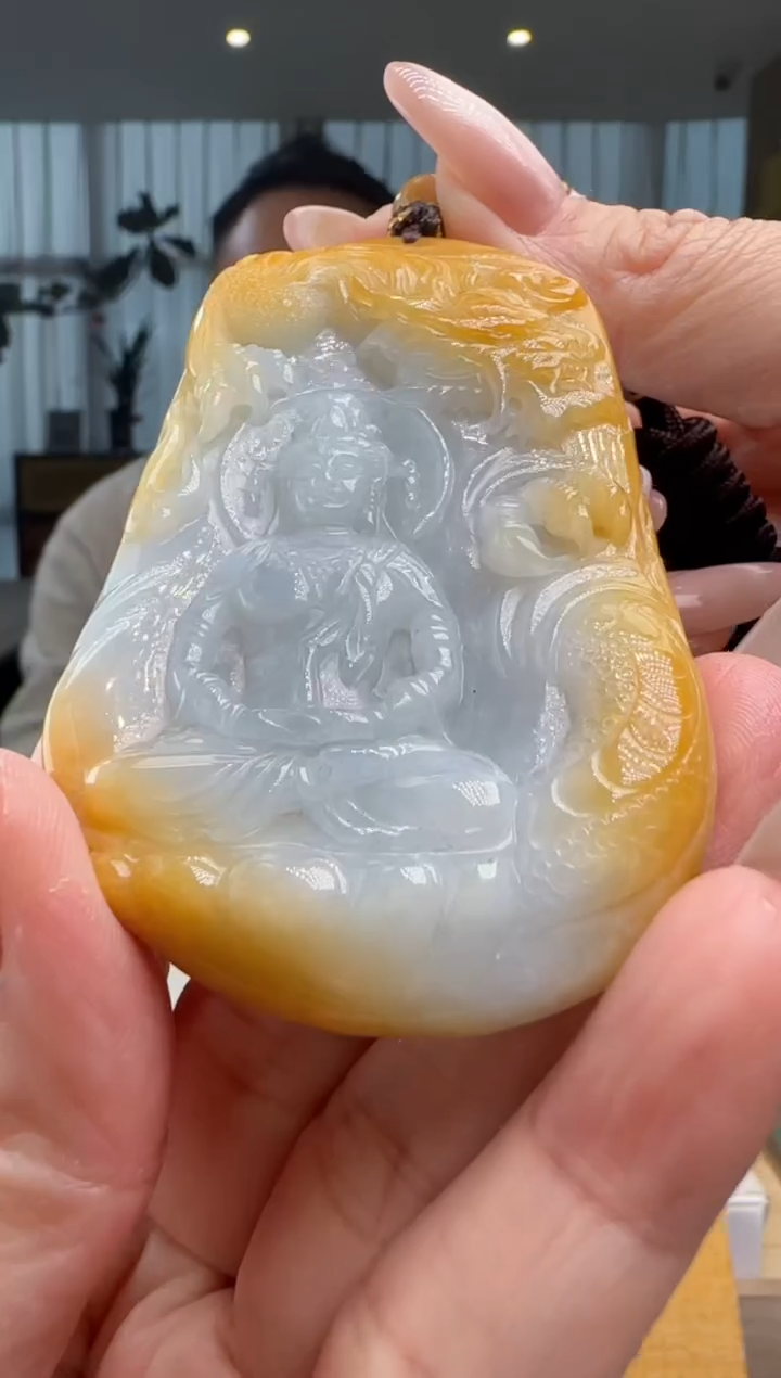 【闪购商品】翡翠颈饰未镶嵌YJ@@960Q3J14481