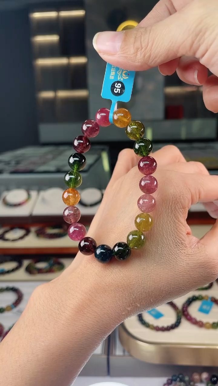 【闪购商品】碧玺单圈手串未镶嵌（多样性发一条）Q