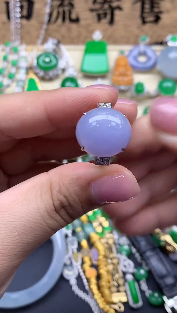 【闪购商品】翡翠戒指18K金镶嵌563-中国好珍宝