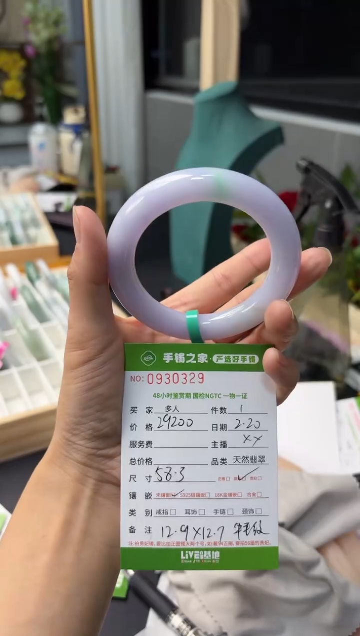 【闪购商品】翡翠手镯未镶嵌多人1