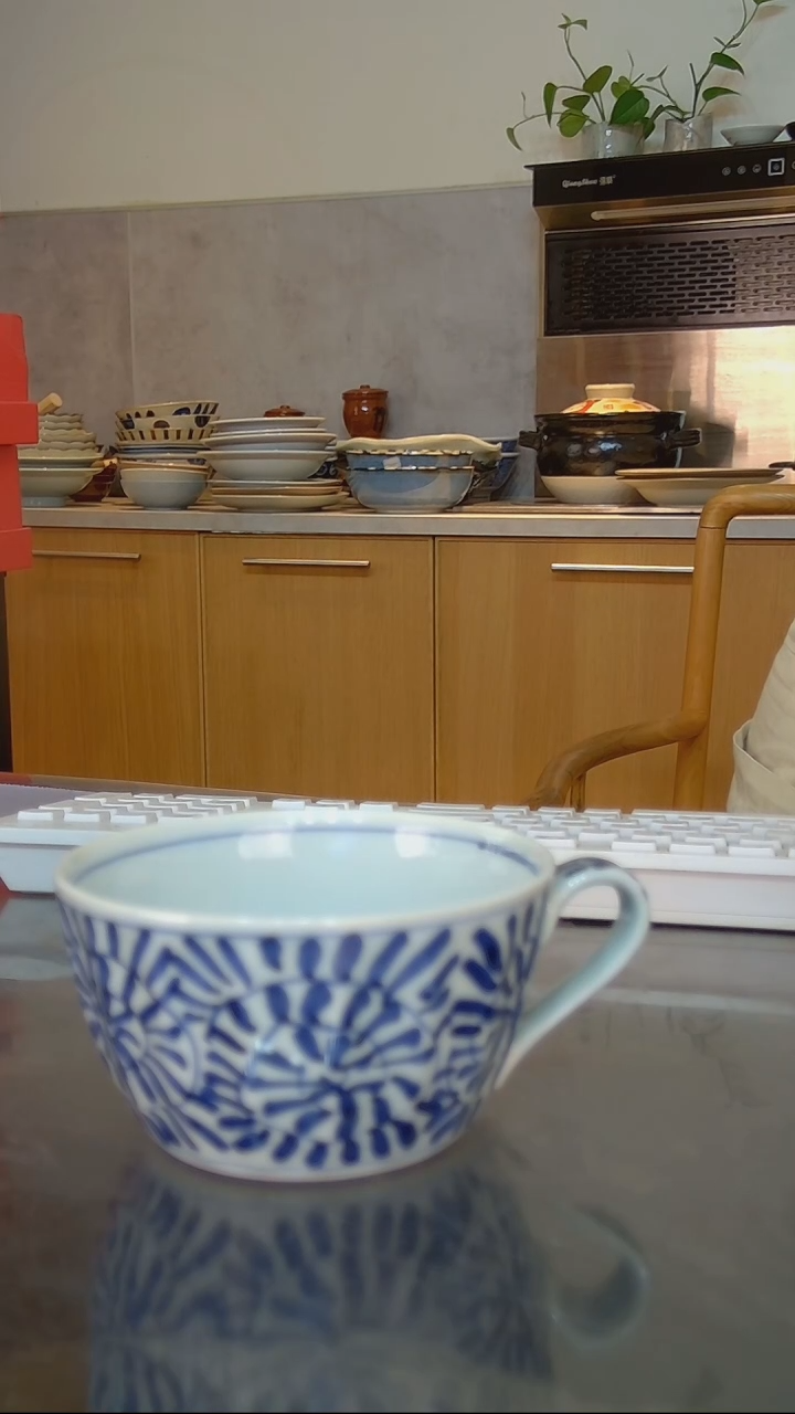 陶瓷420535早餐杯12*7