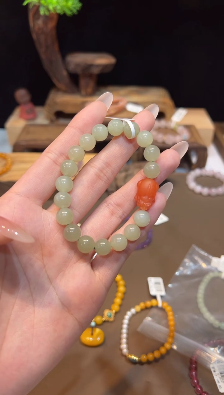 【闪购商品】和田玉手饰未镶嵌手饰@@S176